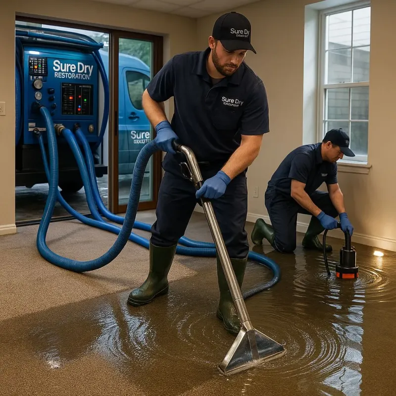 Water Extraction and Removal process in Monroe County, TN